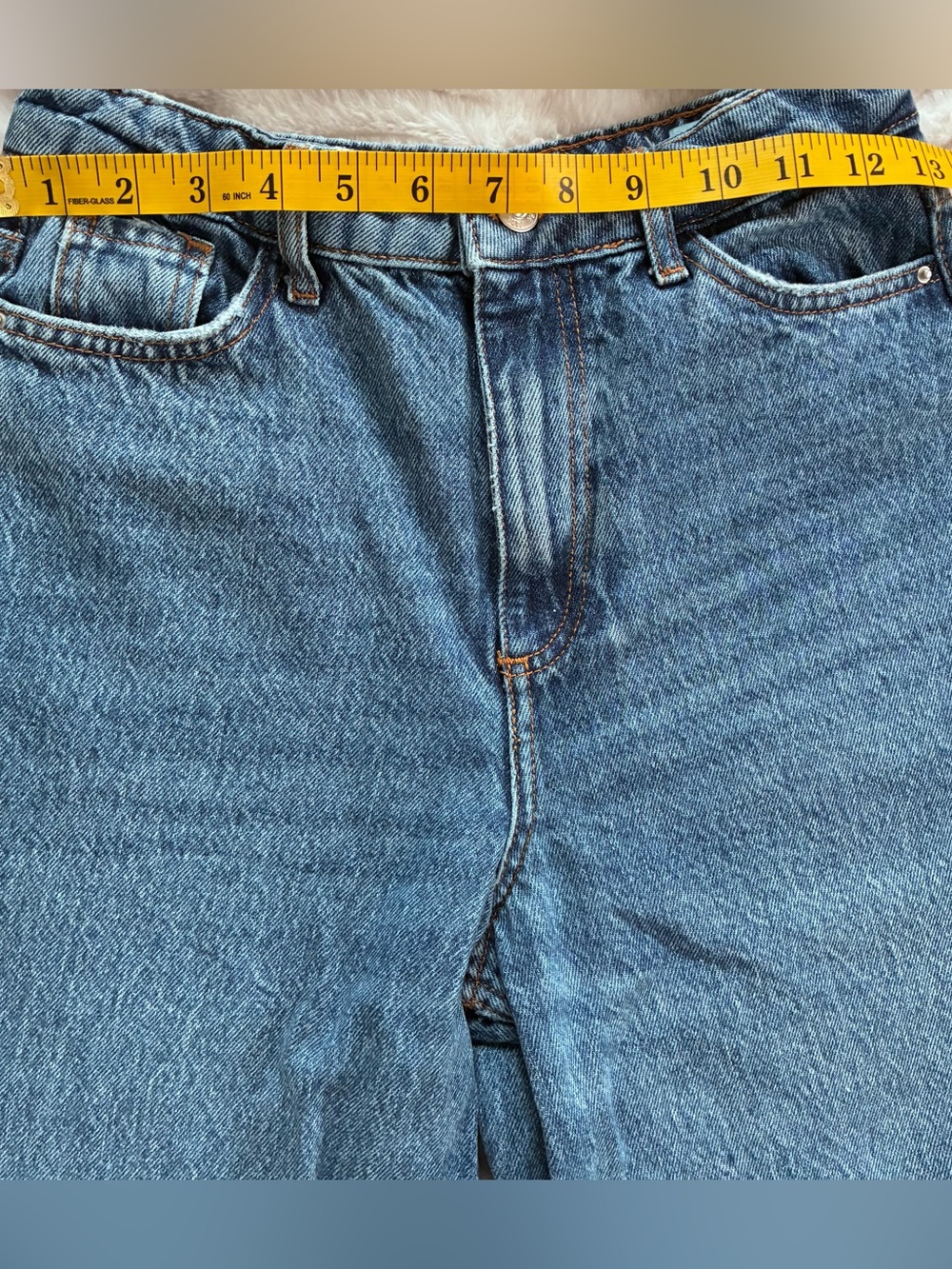Zara High Waisted X Wide Leg Denim Jeans - TRF - Size 2 - Picture 3 of 9